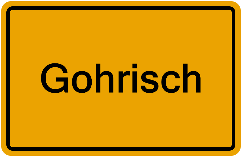 Handelsregister Gohrisch