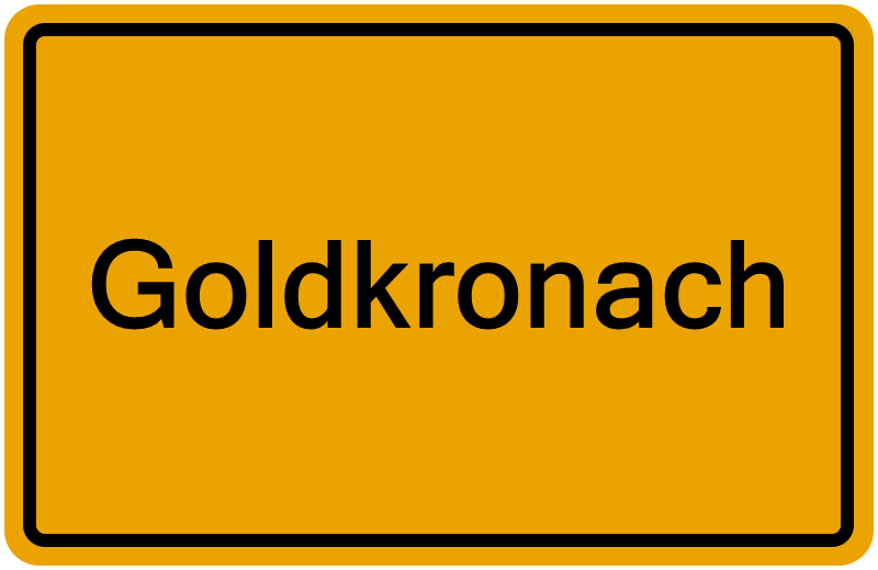 Handelsregister Goldkronach