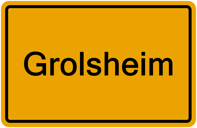 Handelsregister Grolsheim