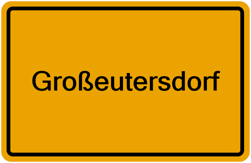 Handelsregister Großeutersdorf