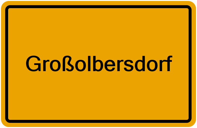 Handelsregister Großolbersdorf