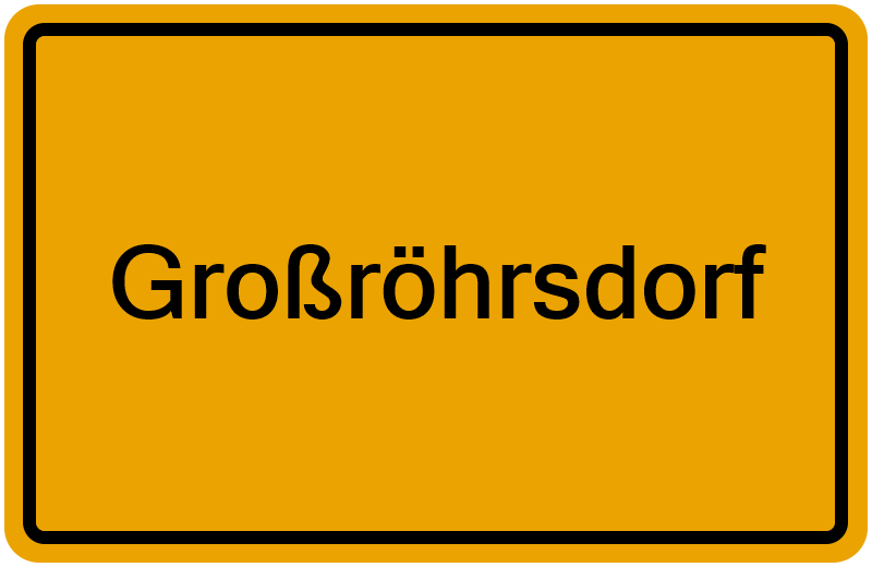 Handelsregister Großröhrsdorf