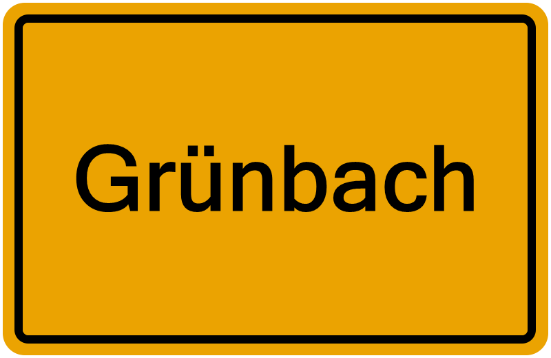 Handelsregister Grünbach