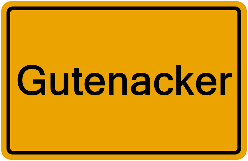 Handelsregister Gutenacker