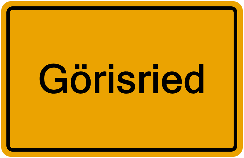 Handelsregister Görisried