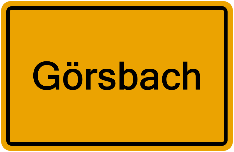 Handelsregister Görsbach