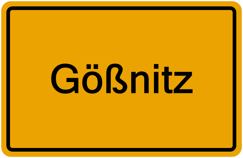 Handelsregister Gößnitz