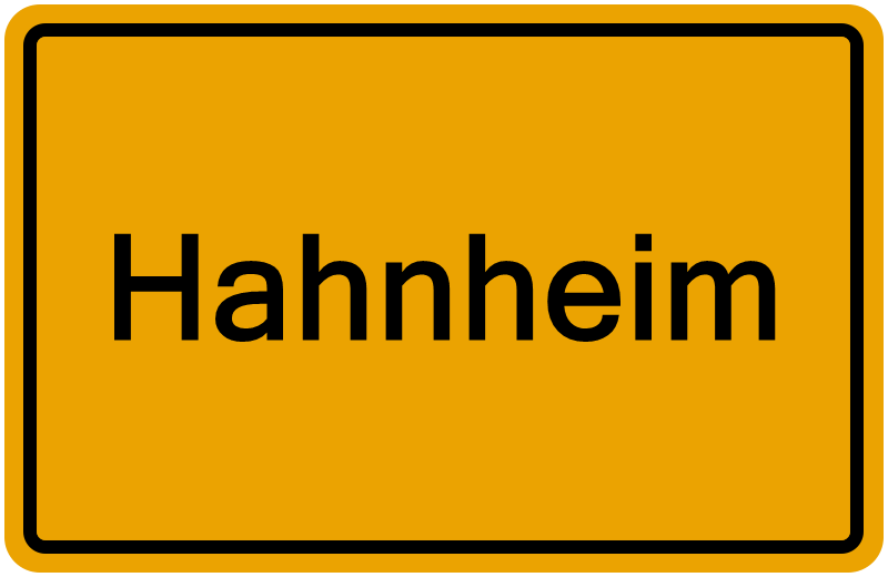 Handelsregister Hahnheim