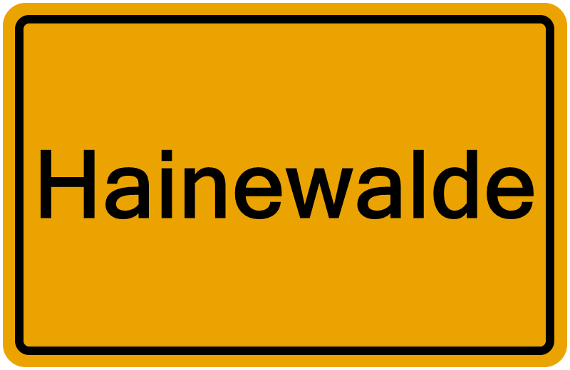 Handelsregister Hainewalde