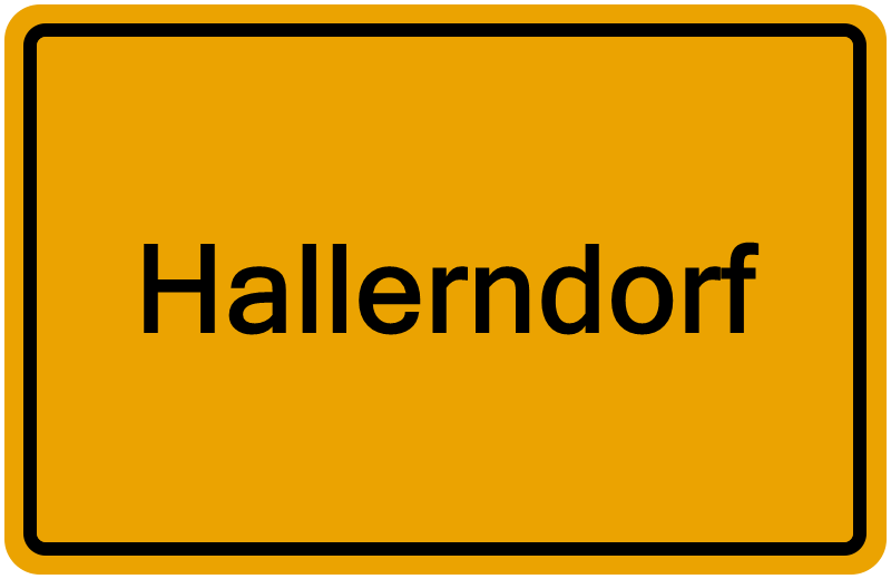 Handelsregister Hallerndorf