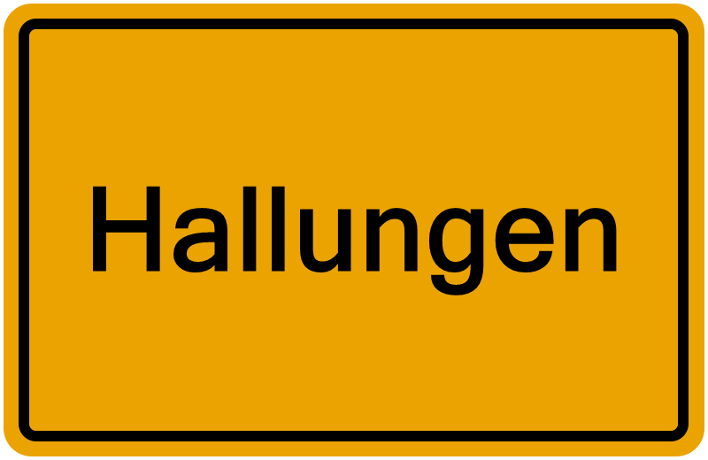 Handelsregister Hallungen