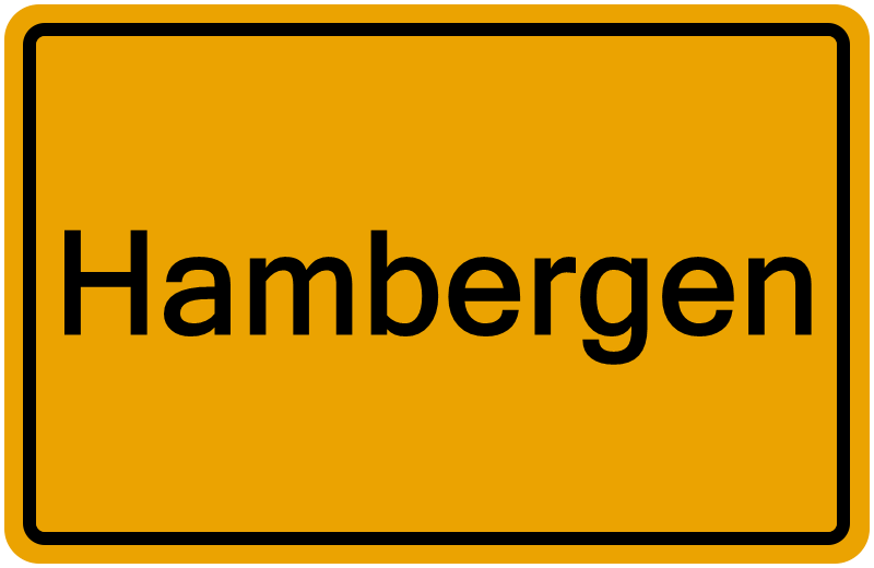 Handelsregister Hambergen