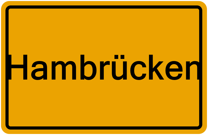 Handelsregister Hambrücken