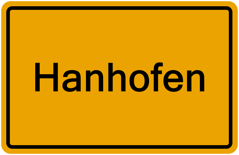Handelsregister Hanhofen