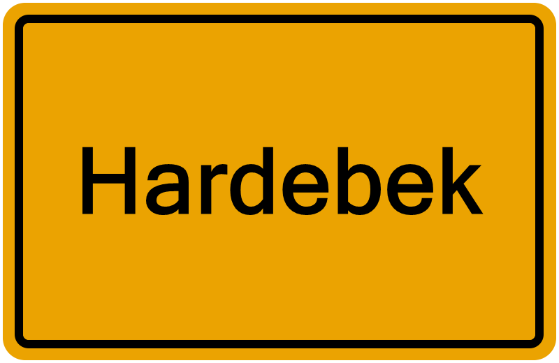 Handelsregister Hardebek