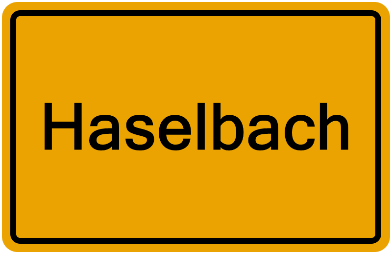 Handelsregister Haselbach
