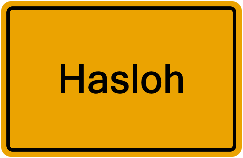Handelsregister Hasloh