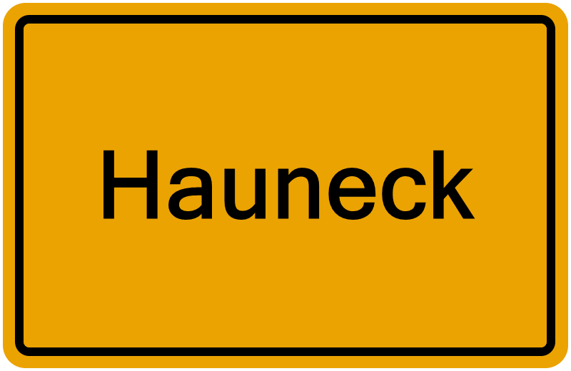 Handelsregister Hauneck