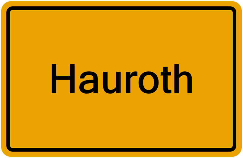 Handelsregister Hauroth