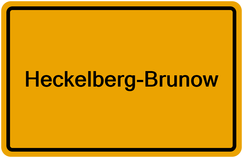 Handelsregister Heckelberg-Brunow