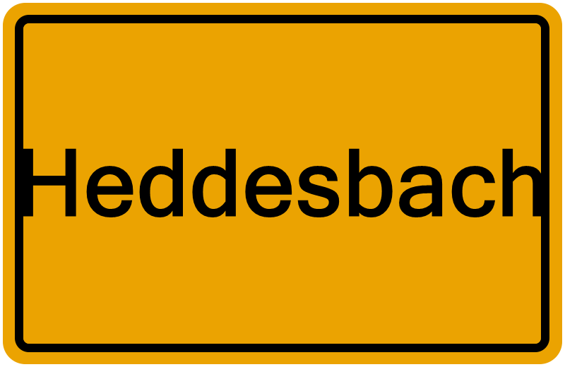 Handelsregister Heddesbach