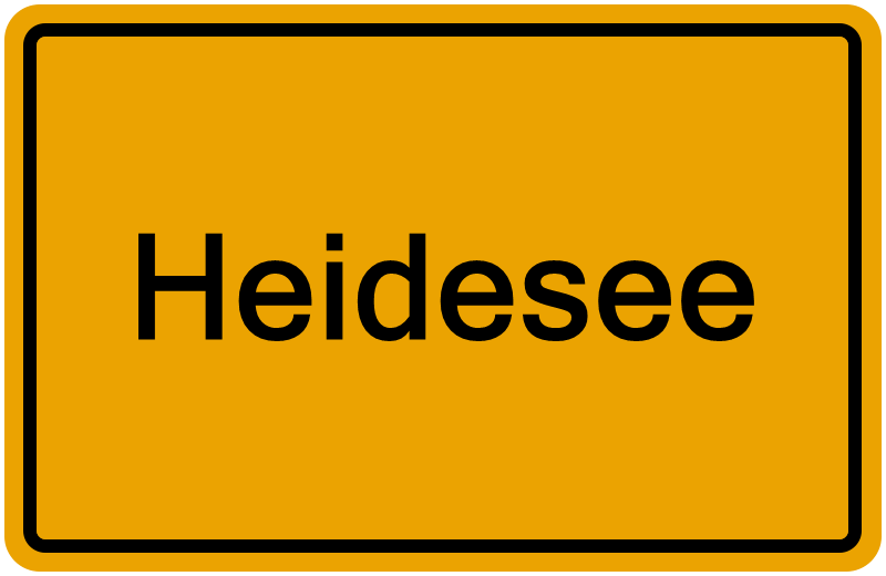 Handelsregister Heidesee