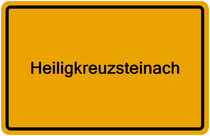 Handelsregister Heiligkreuzsteinach