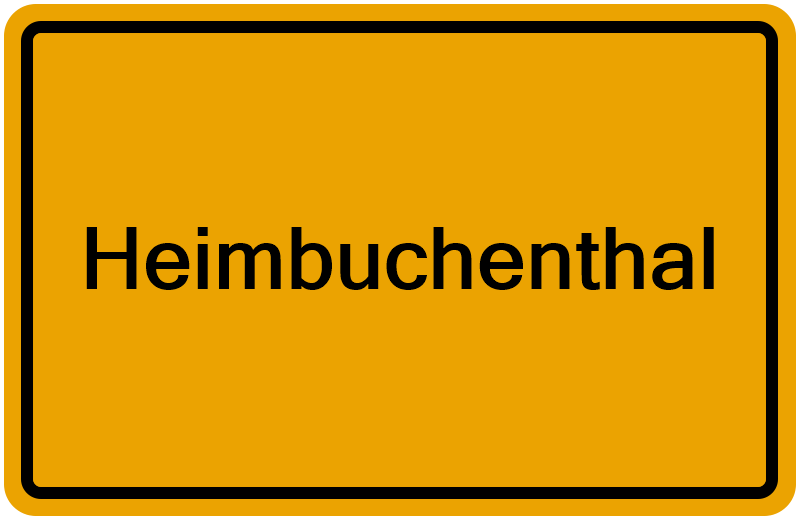 Handelsregister Heimbuchenthal