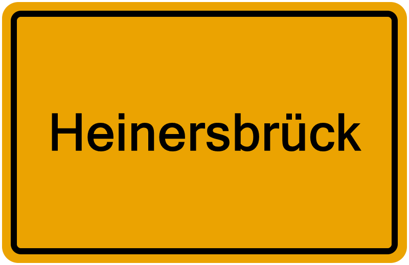 Handelsregister Heinersbrück