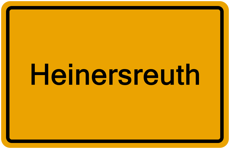 Handelsregister Heinersreuth