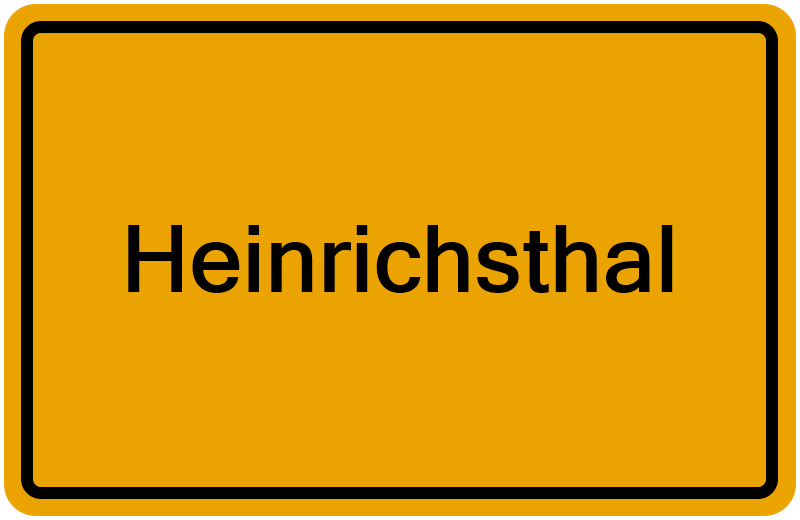 Handelsregister Heinrichsthal