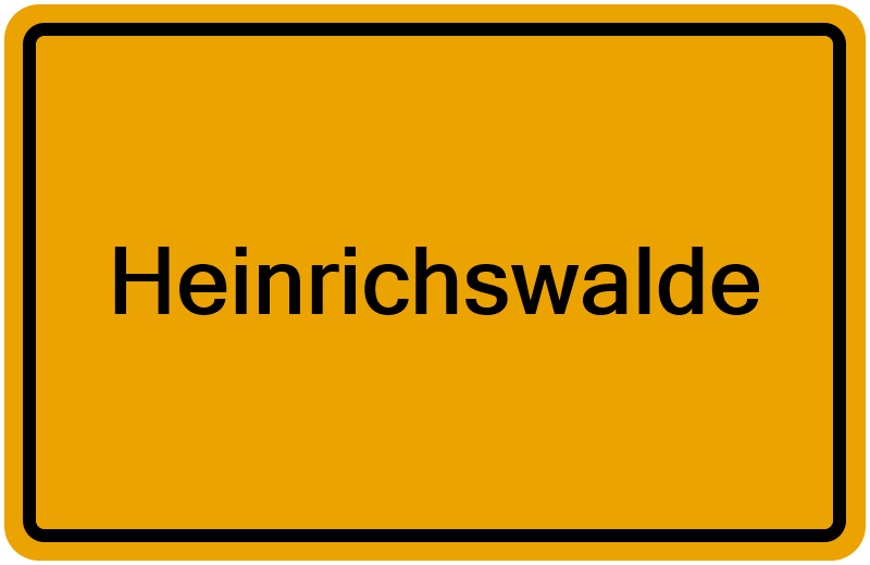 Handelsregister Heinrichswalde