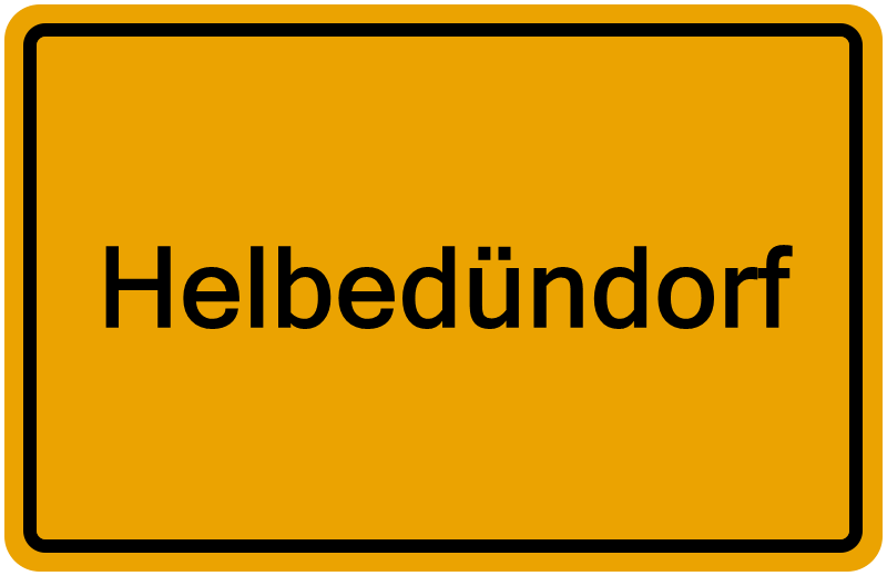 Handelsregister Helbedündorf