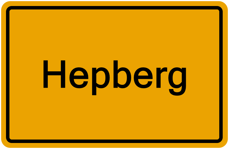 Handelsregister Hepberg