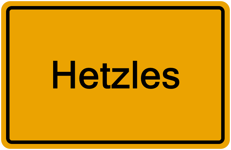 Handelsregister Hetzles