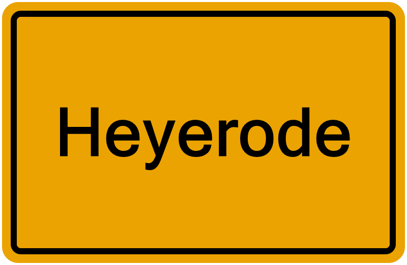 Handelsregister Heyerode
