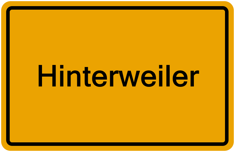 Handelsregister Hinterweiler
