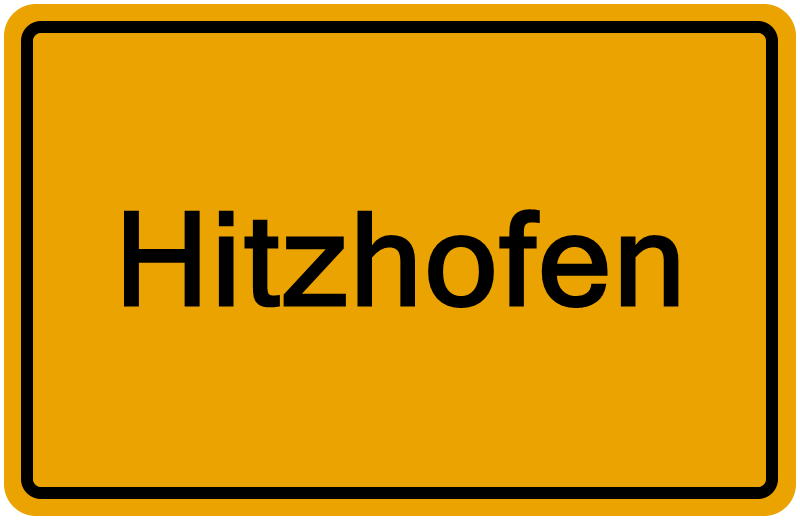 Handelsregister Hitzhofen