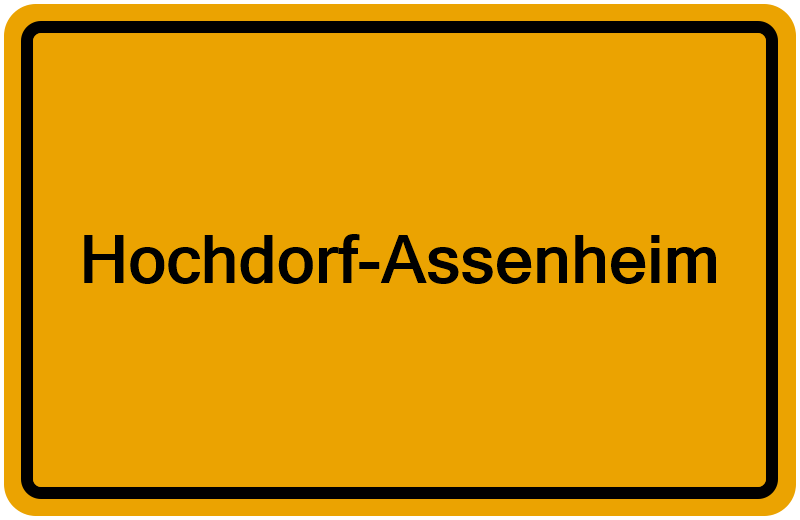 Handelsregister Hochdorf-Assenheim
