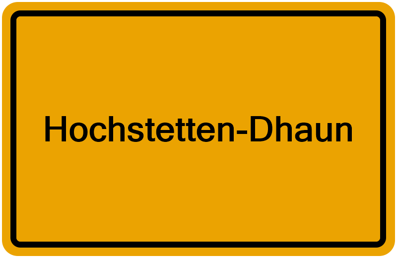 Handelsregister Hochstetten-Dhaun