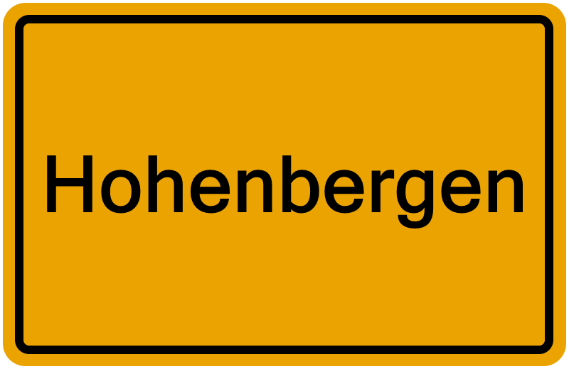 Handelsregister Hohenbergen