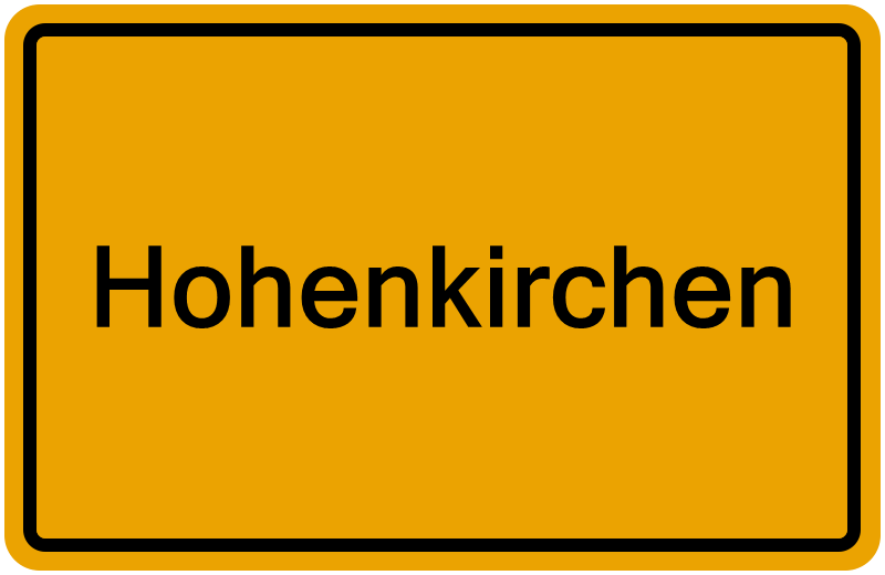 Handelsregister Hohenkirchen