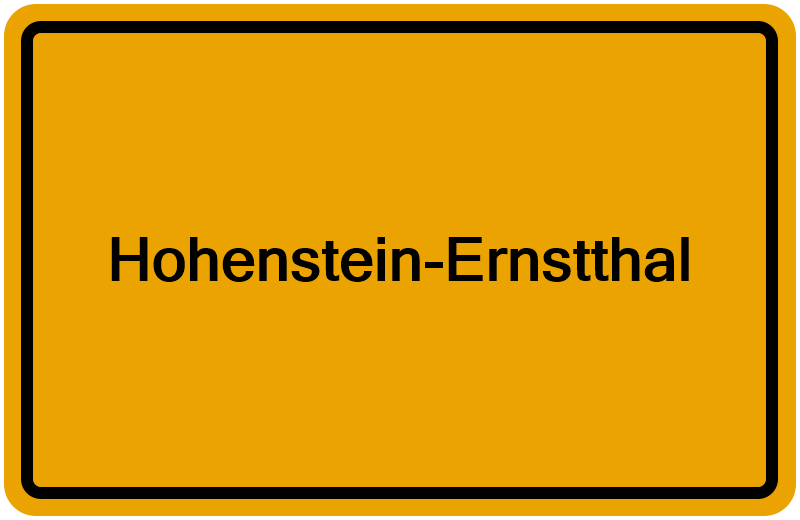 Handelsregister Hohenstein-Ernstthal