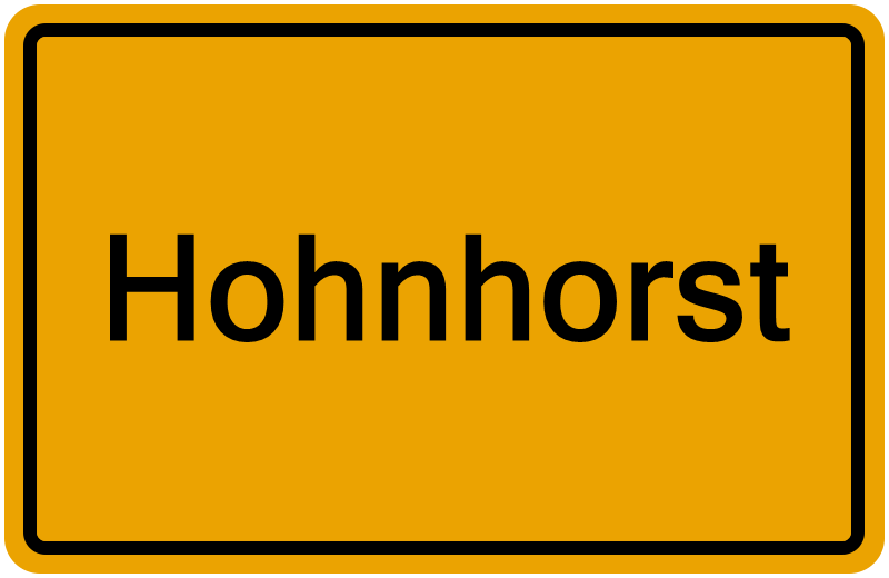 Handelsregister Hohnhorst