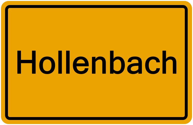Handelsregister Hollenbach