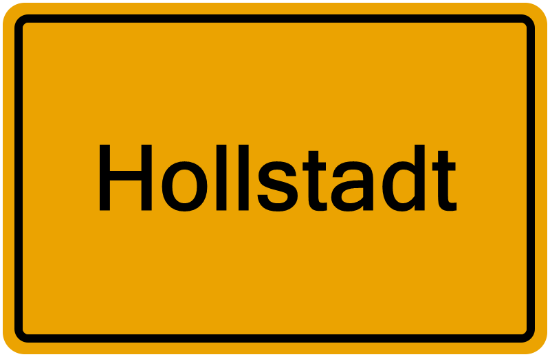Handelsregister Hollstadt