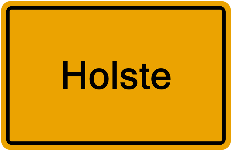 Handelsregister Holste