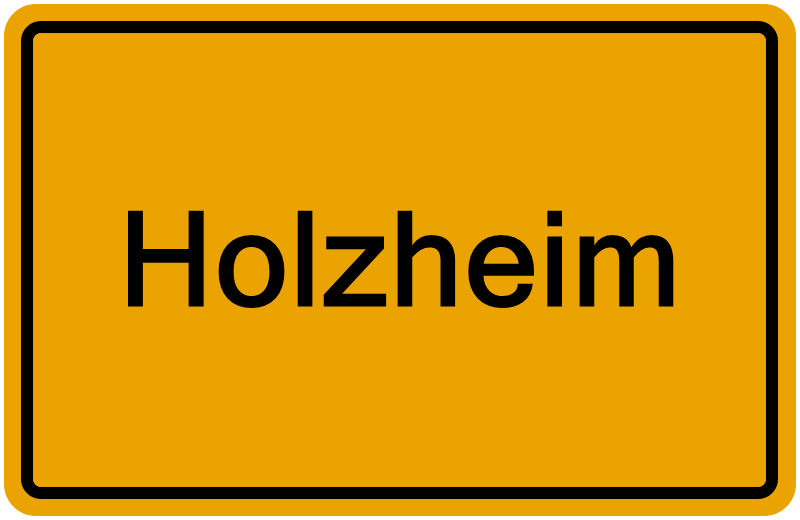 Handelsregister Holzheim
