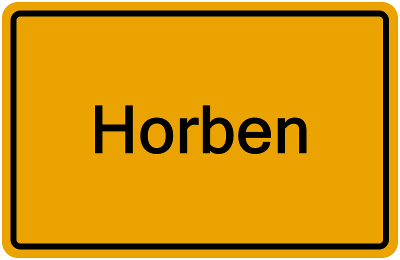 Handelsregister Horben