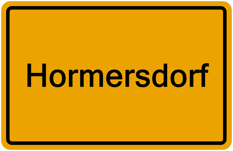Handelsregister Hormersdorf